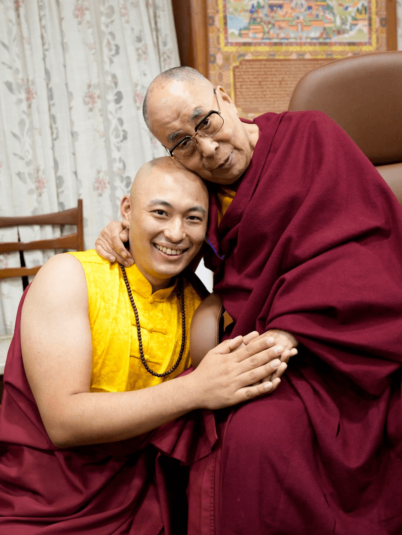 Kalu Rinpoche & Dalai Lama